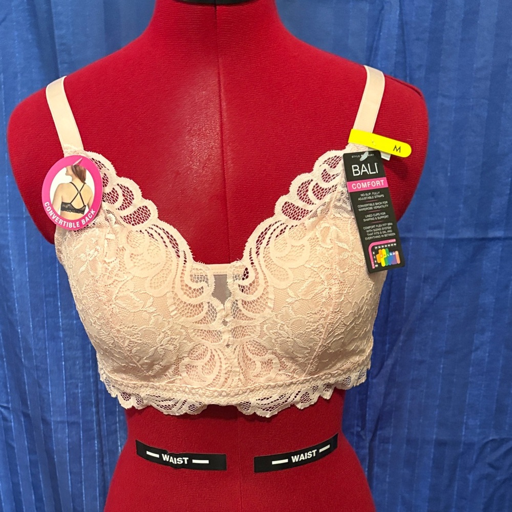 Bali Women's Lace Bra in Light Pink